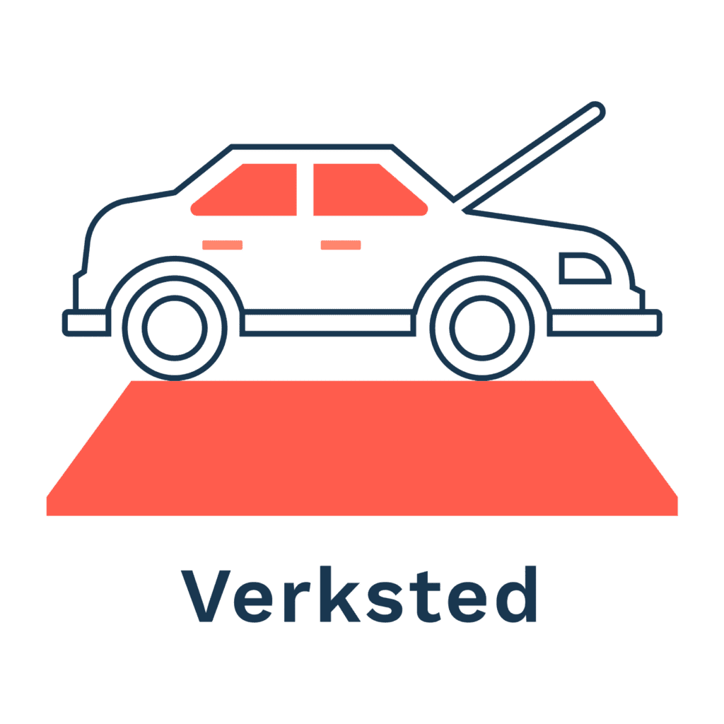 Kassesystem og nettbutikk for verksted og service